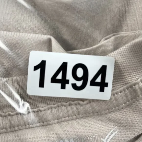 William Rast Henley T Shirt Pima Cotton Vintage Wash Mens Medium Beige - Picture 9 of 9